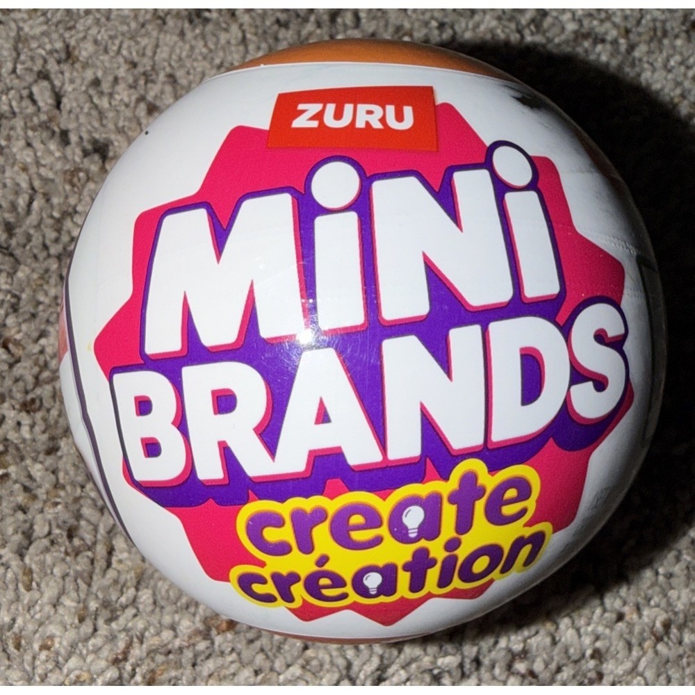 Mini Brands Create - Krispy  Kreme Halloween‎ Series Doughnuts - Blind Ball